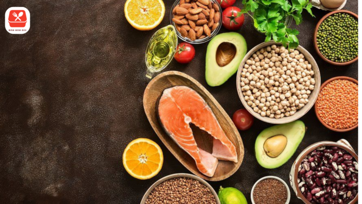 Ưu tiên thực phẩm tươi sạch, giàu protein, ít calo trong thực đơn giảm cân 7 ngày 5kg