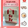Túi Giữ Nhiệt Họa Tiết Ngựa Caro Đáng Yêu