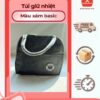 Túi Giữ Nhiệt Màu Xám Basic Tối Giản