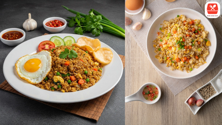 Không cần nguyên liệu cầu kỳ, chỉ với cơm nguội và vài quả trứng là bạn đã có món ăn ngon miệng.Vừa tiết kiệm thời gian vừa phù hợp cho những ngày bận rộn