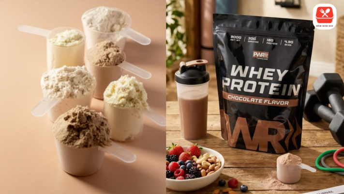 Bột protein có thể giúp bổ sung đạm nhanh sau tập, nhưng đừng quên một chế độ ăn cân bằng mới là nền tảng quan trọng cho quá trình tăng cơ.