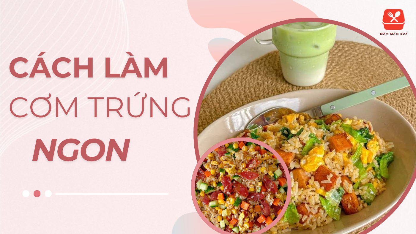 Cách chiên cơm trứng ngon vàng ươm, tơi hạt, thơm lừng, đơn giản làm ngay tại nhà. Nhanh gọn cho bữa sáng bận rộn, cả nhà ăn là mê ngay. Vào bếp thử ngay!