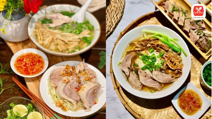 Hướng dẫn cách nấu bún măng vịt thơm ngon từ khâu chuẩn bị thịt vịt tươi sạch và măng giòn ngọt.