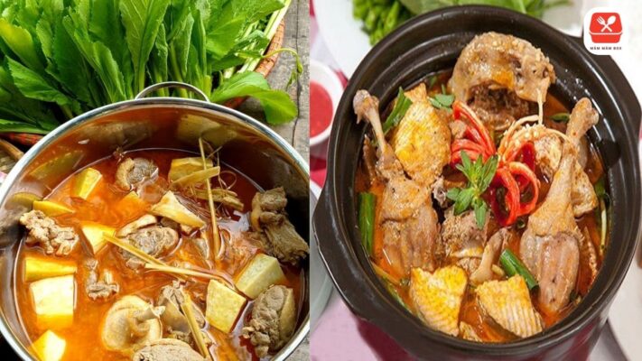 Nồi vịt nấu chao đậm đà béo ngậy gợi nhớ hương vị miền tây sông nước thân thương