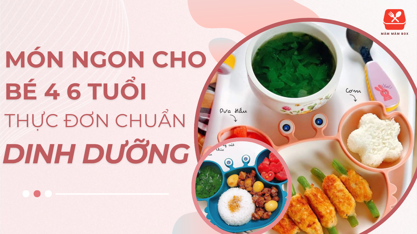 Món ngon cho bé 4 6 tuổi ngon miệng, đủ dinh dưỡng, dễ chế biến ngay tại nhà. Bé ăn là mê, mẹ an tâm, bé phát triển toàn diện. Khám phá thực đơn chuẩn ngay!